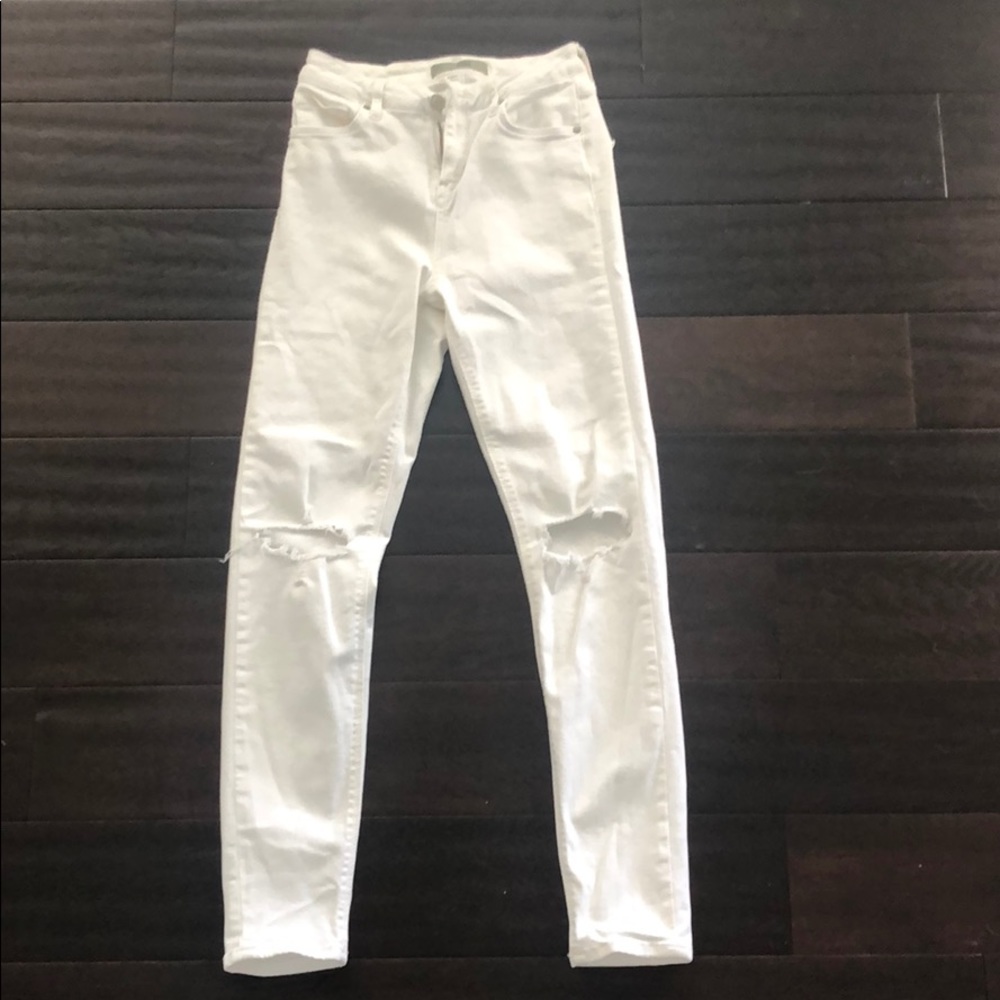 Topshop Moto Jaime Jean White